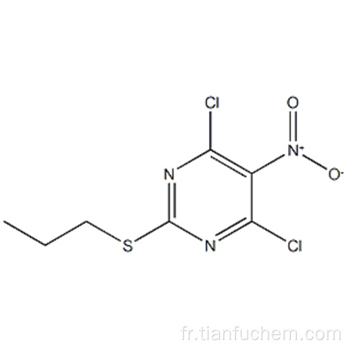 Pyrimidine, 4,6-dichloro-5-nitro-2- (propylthio) - CAS 145783-14-8